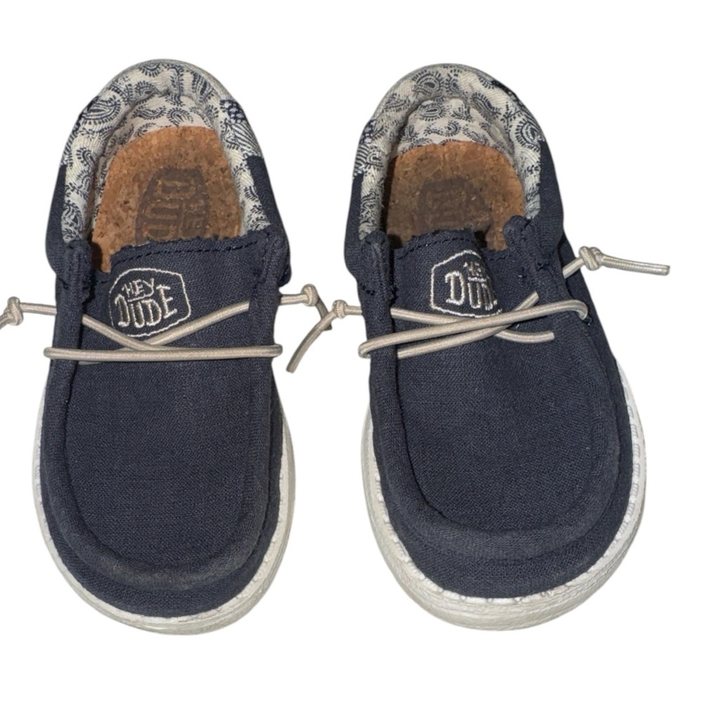 Hey Dude Kids Navy Shoes